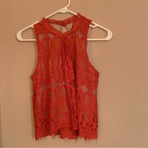 Burnt Orange Tank Top